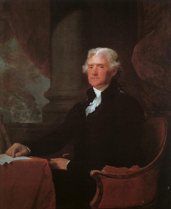 Gilbert Charles Stuart Thomas Jefferson